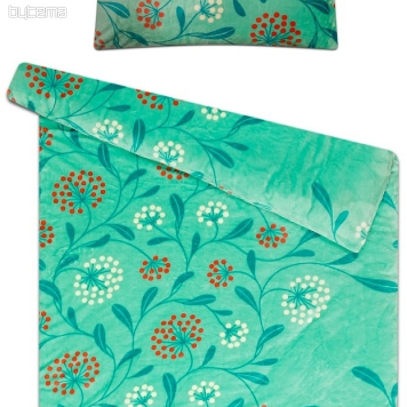 ropa de cama de microfibra microfranela - LINDA mentol