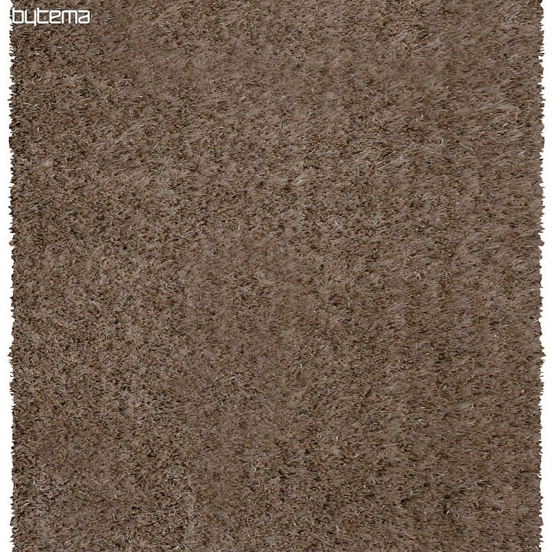 Alfombra pieza SHAGGY PLEASURE marrón plateado