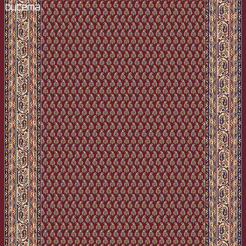 alfombra pieza SOLID 03 burdeos