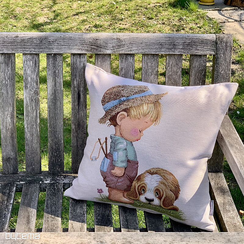 Funda de almohada tapiz NIÑO