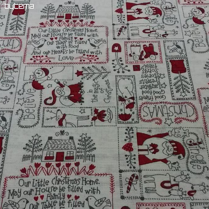 Tela decorativa navideña MUSAVISA