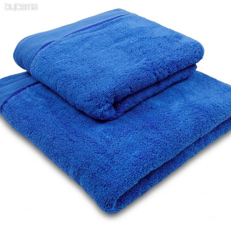 Toalla y toalla de baño MIKRO azul