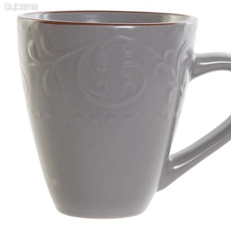 Taza GRIS RELIEVE 325ml gris