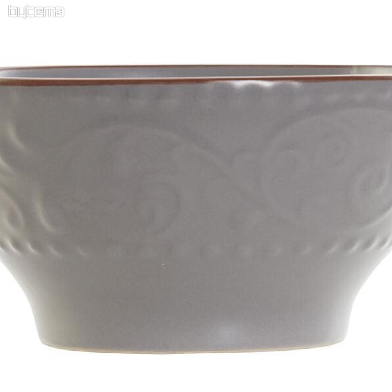 Cuenco GRIS RELIEF 14,7x7,7 cm gris