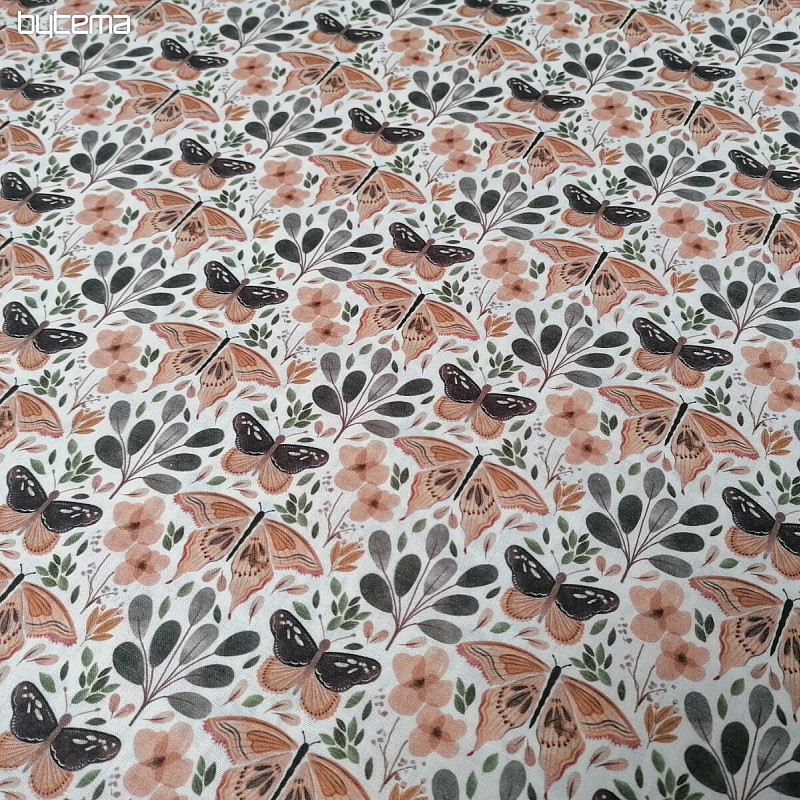 Tela de algodón MARIPOSAS
