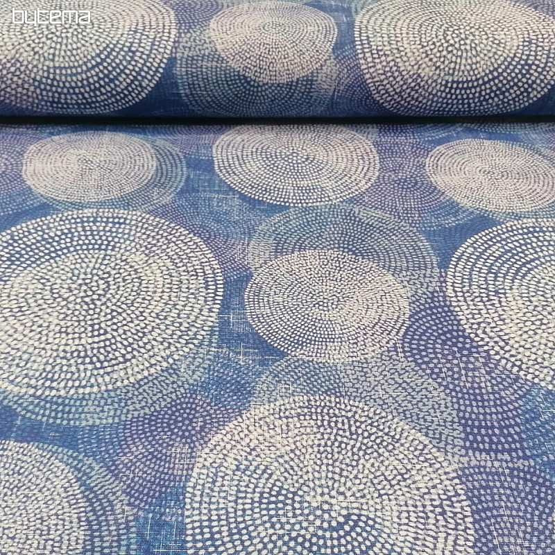 Tela decorativa Mikala círculos