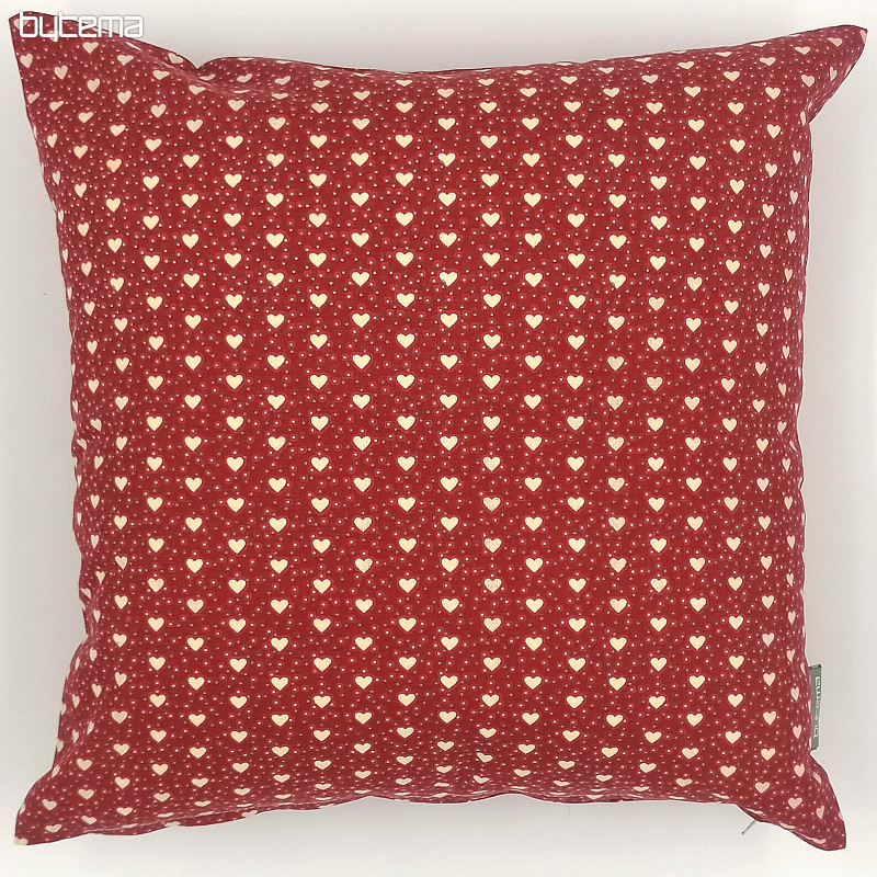 Revestimiento decorativo Mini corazón rojo, corazón crema
