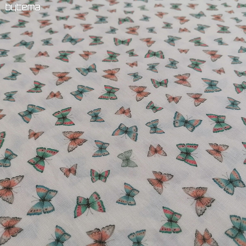 Tela de algodón Mini pajaritas