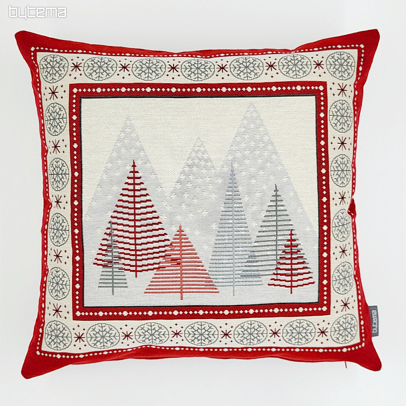 Funda tapiz navideño ARBOLES ROJOS