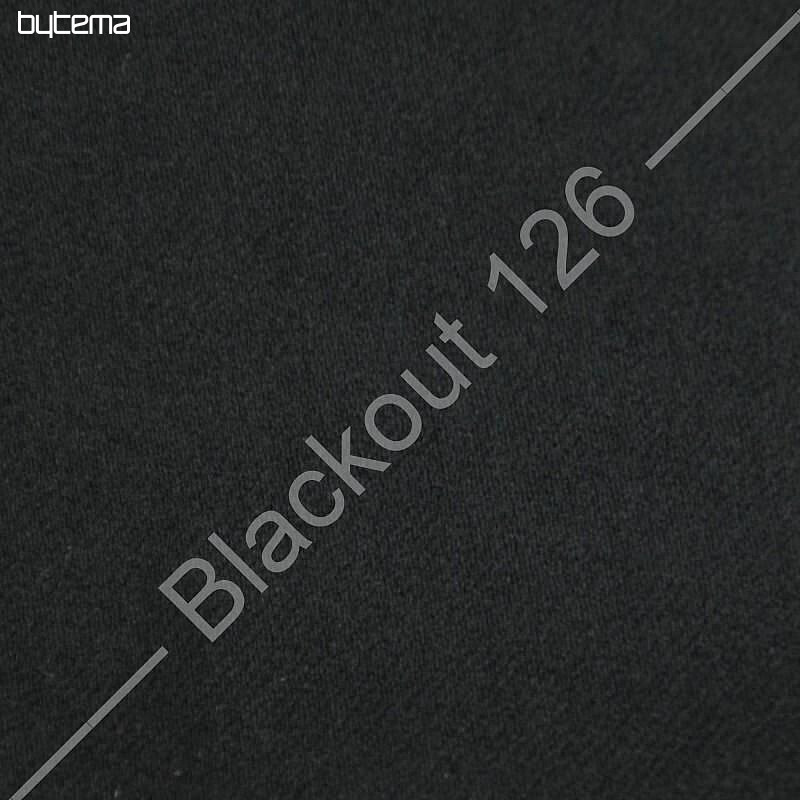 Tela decorativa BLACKOUT para cortinas negro 126