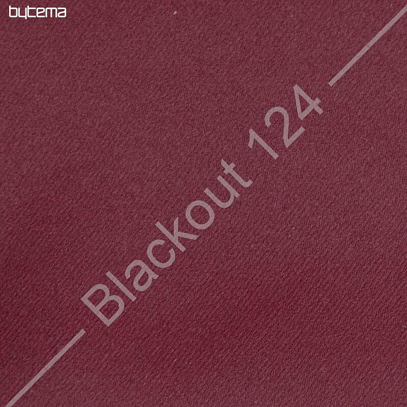 Tela decorativa BLACKOUT para cortinas burdeos 124