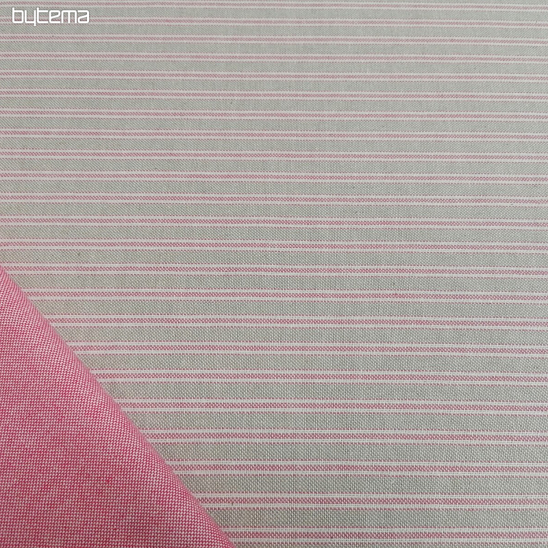 Tela decorativa Rayas iris - rosa 76