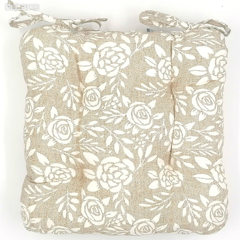 Cojines para silla ROSES crema