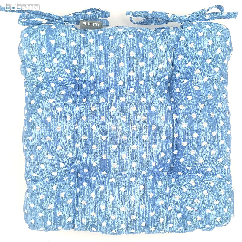 Cojines para silla SRDÍČKO AZUL