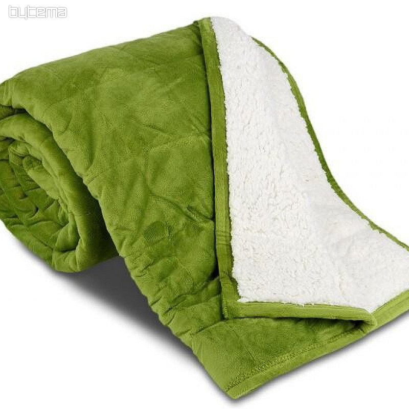 Manta de microfibra EXTRA SOFT punto OVEJA caqui