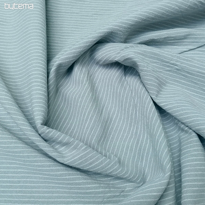 Tela decorativa Tisfin celadon/blanc - menta