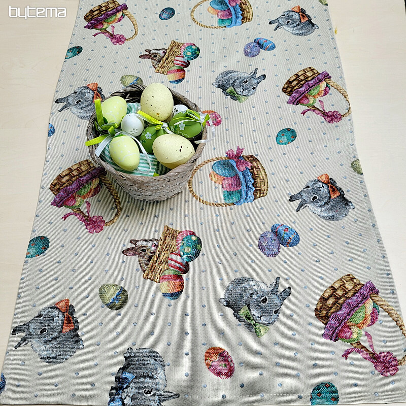 Mantel tapiz, bufanda CONEJITO DE PASCUA