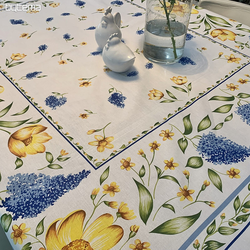 Mantel y círculo FLORES DE PRIMAVERA