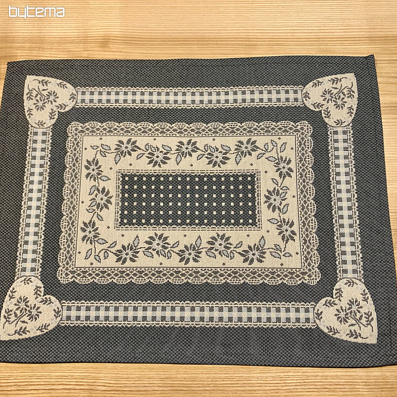Manteles individuales COUNTRY ROOM gris