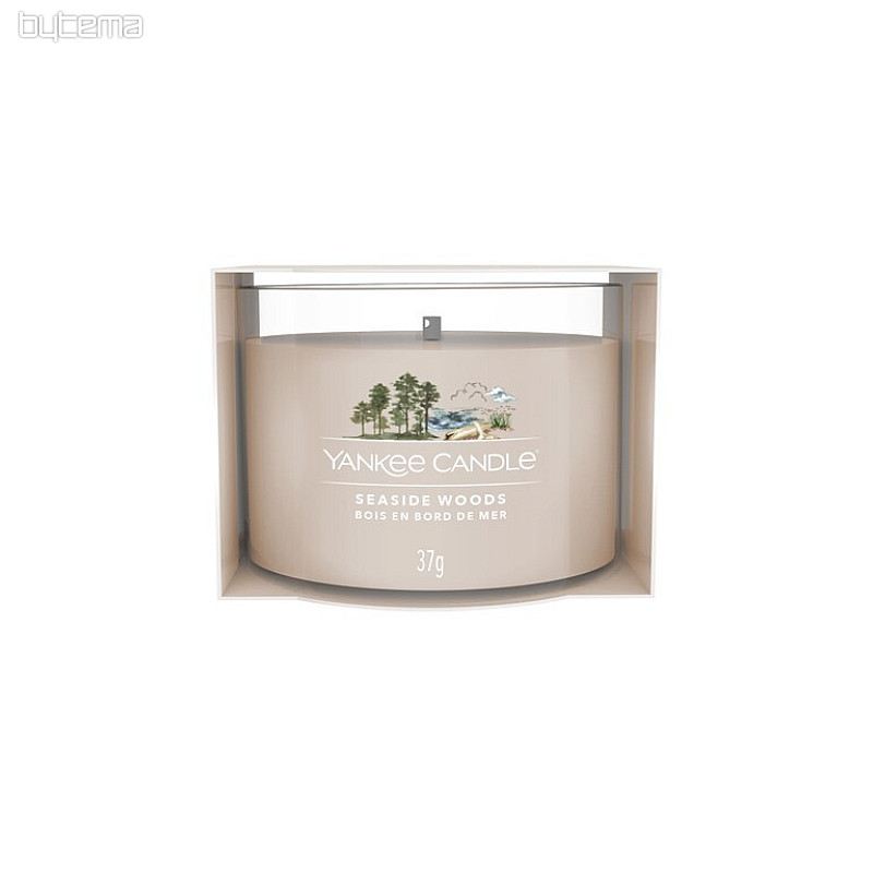 vela YANKEE CANDLE fragancia SEASIDE WOODS GLASS 37g