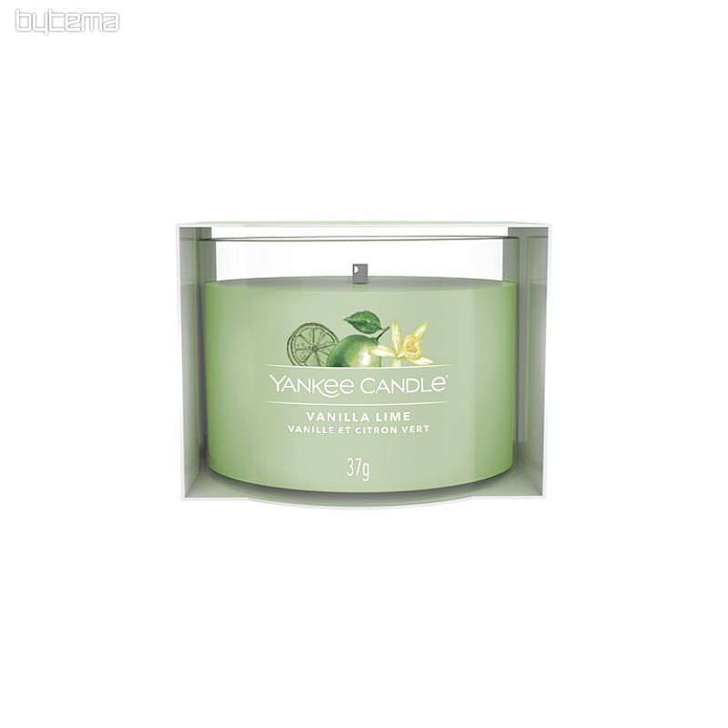 vela YANKEE CANDLE aroma VAINILLA LIMA EN VASO 37 g