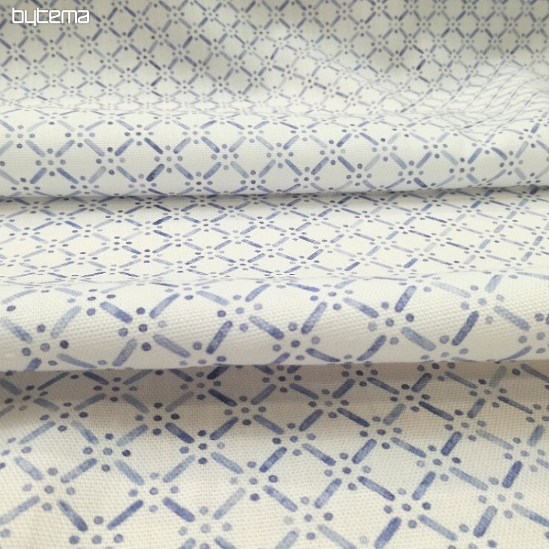 Tela decorativa Rejilla azul