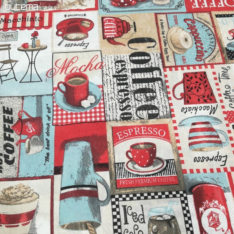 Tela decorativa HORA DEL CAFÉ
