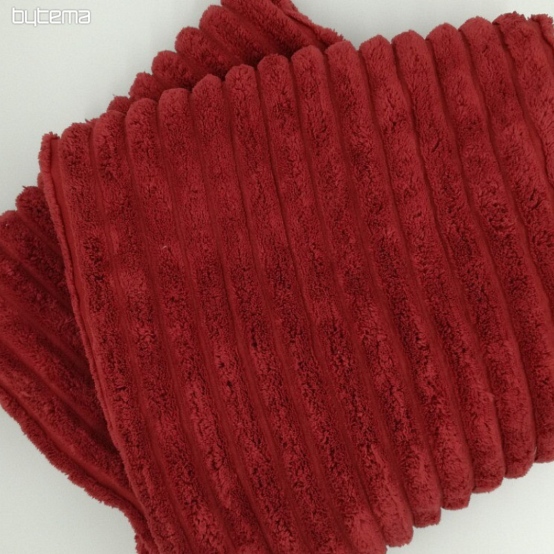 manta Cordero pana ROJO 150x200