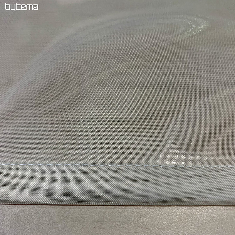 Cortina voile acabada 11101 crema v. 50cm