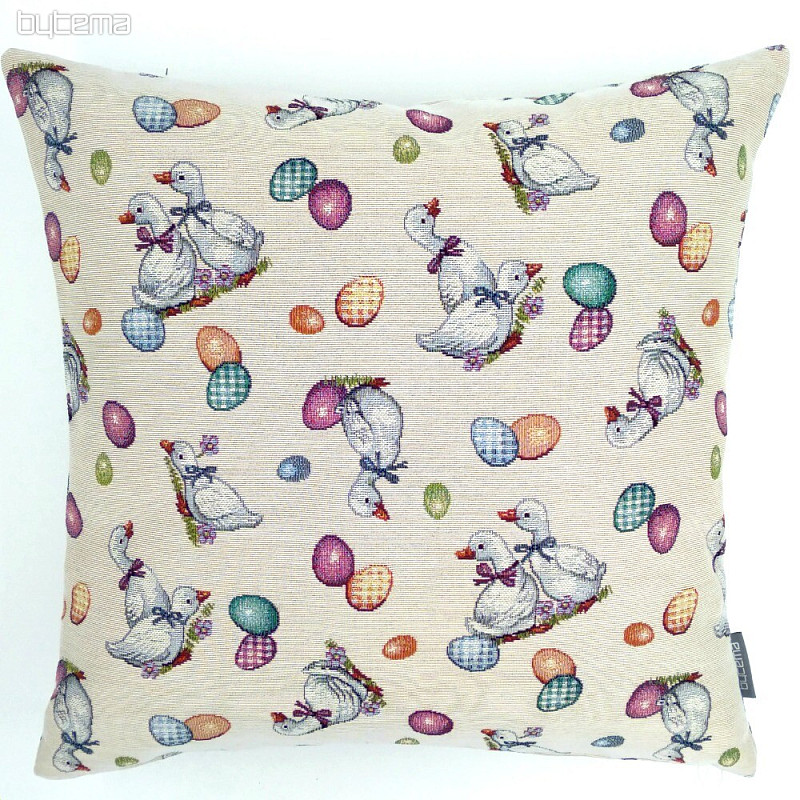 Funda de almohada tapiz WHITE HUNTS
