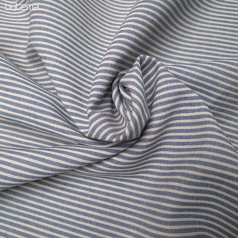 Tela de algodón RAYA AZUL CLARO