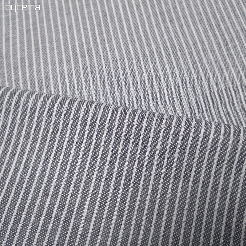 Decoración. tela RAYA GRIS CLARO