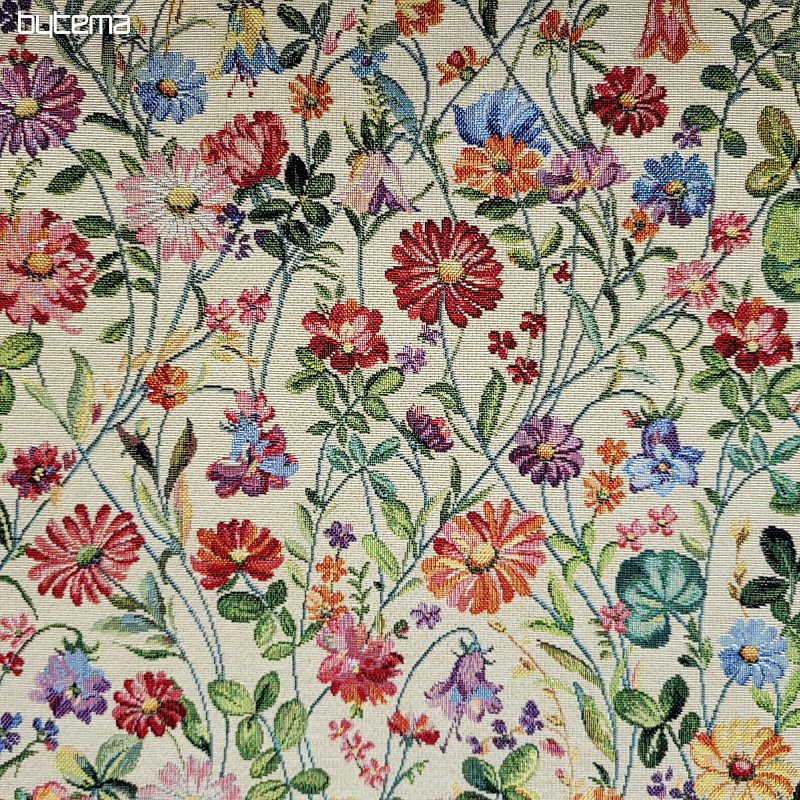Tela de tapiz SCARLET - SUMMER MEADOW