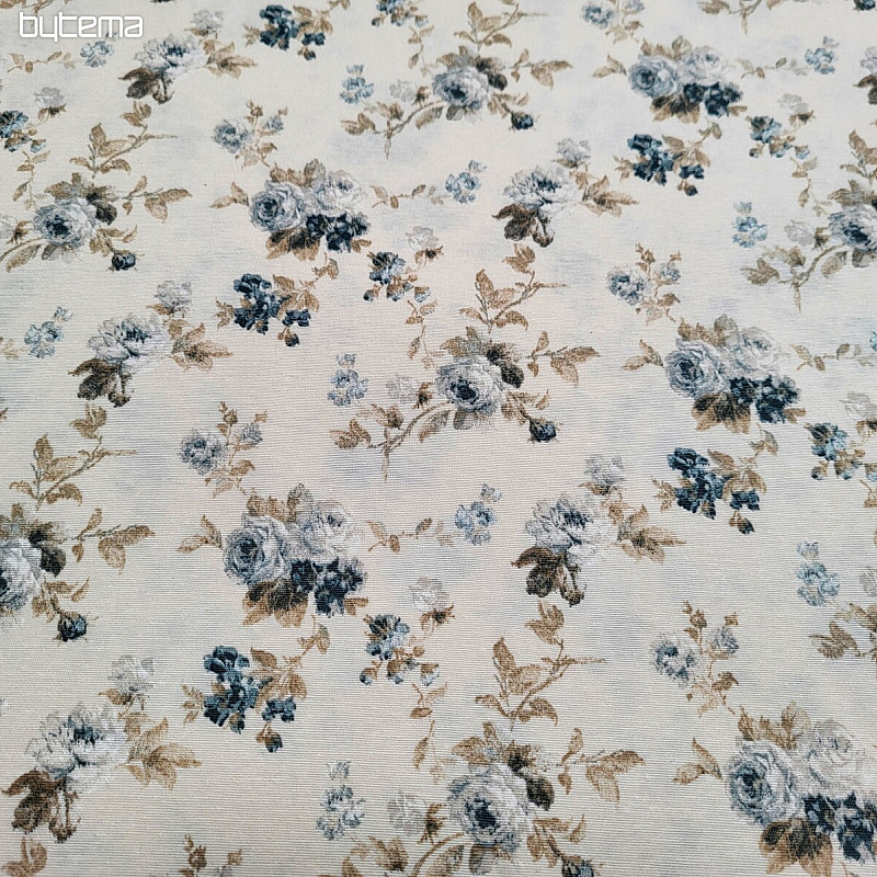 Tela decorativa ROSA AZUL ALISA