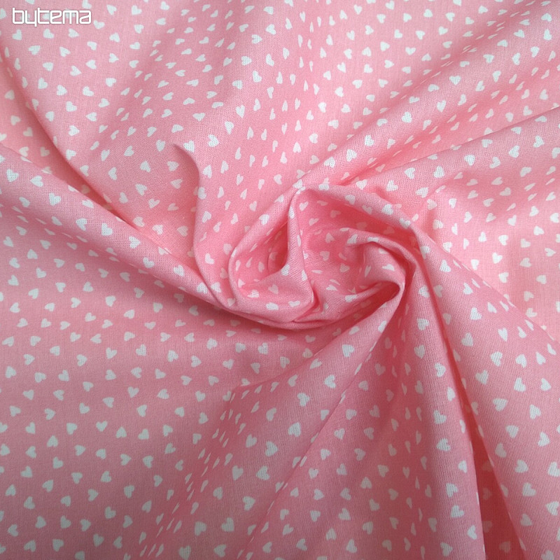 Tela de algodón MINI CORAZONES