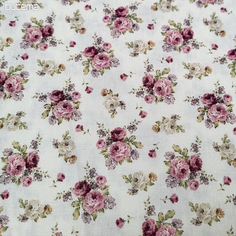Tela de algodón WARWICK SMALL ROSE