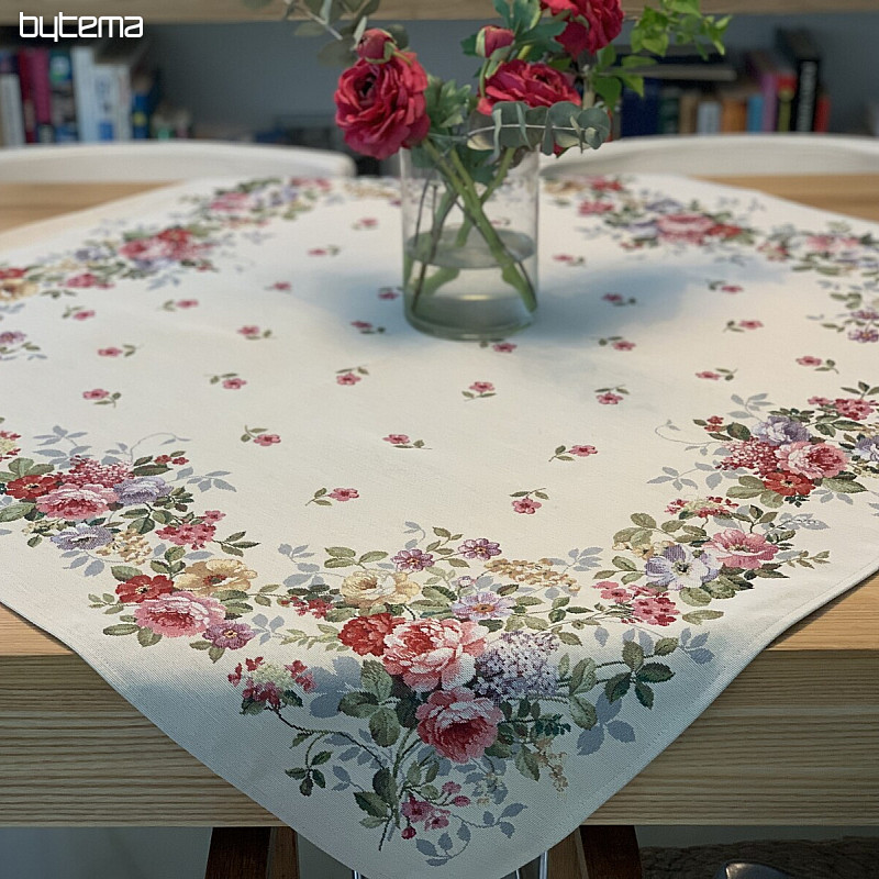 Mantel tapiz y pañuelo KYTICE BORDURA