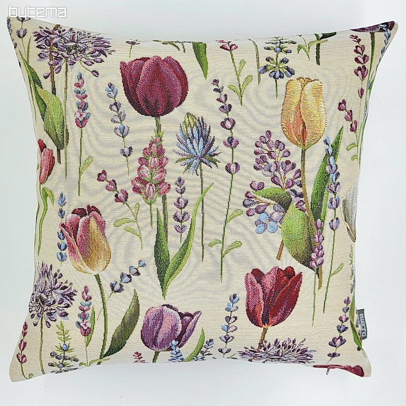 Funda de cojín tapiz TULIP PRIMAVERA