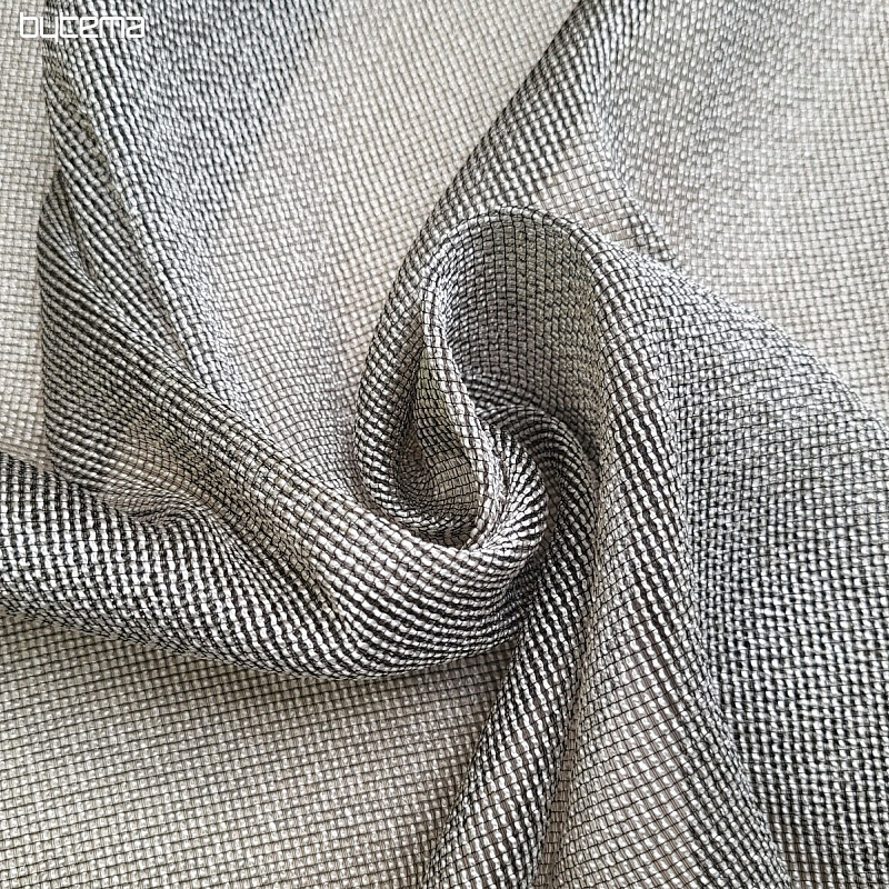 Cortina de lujo GERSTER 11746/0870 beige gris