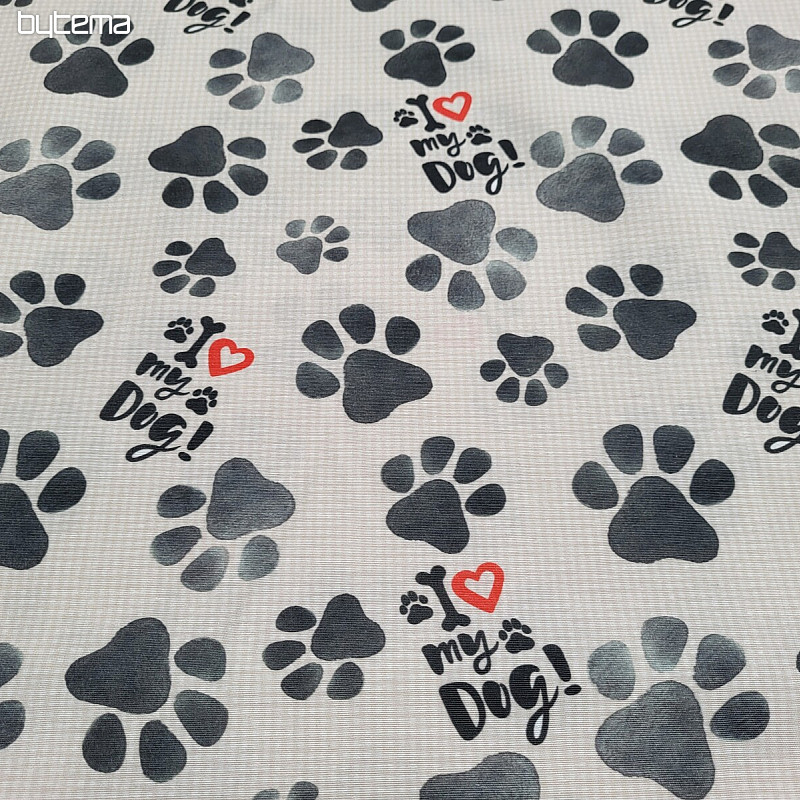 Tela decorativa HUELLA DE PERRO