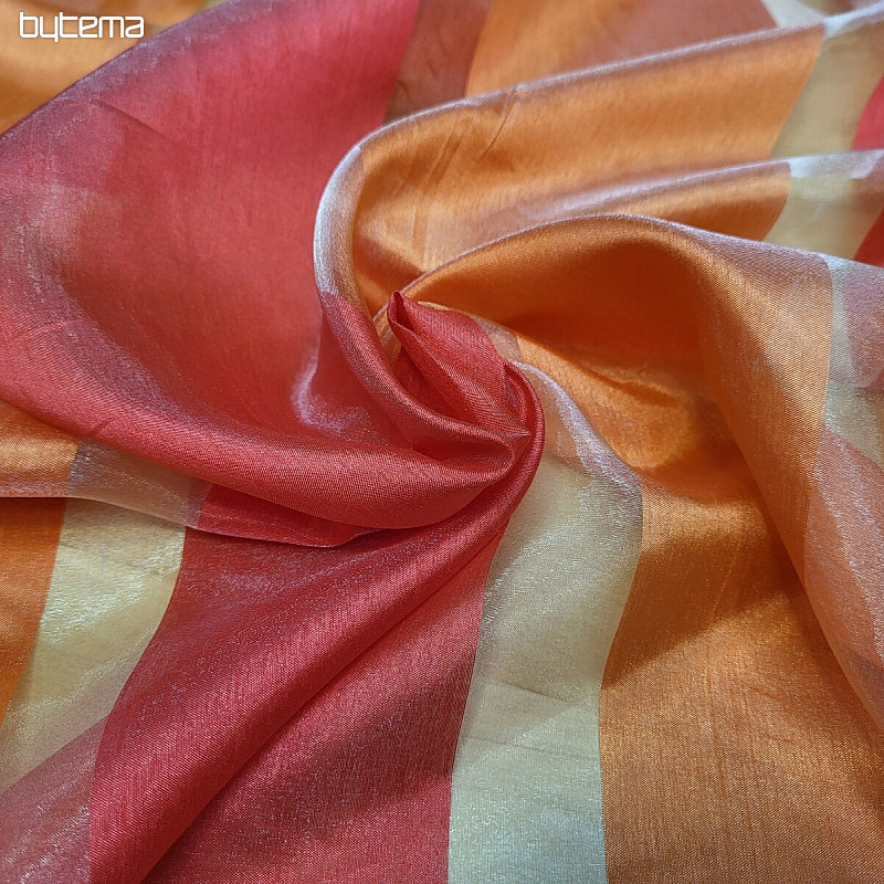 Organza RAYAS DE FUEGO