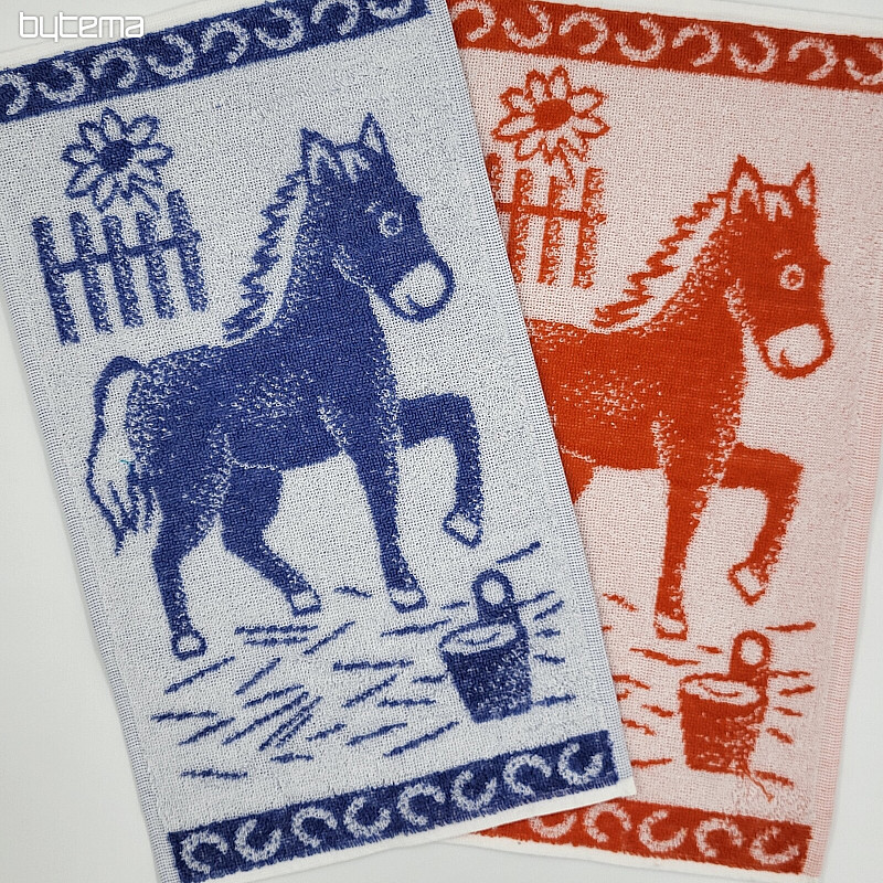 Toalla infantil HORSE - mezcla de colores