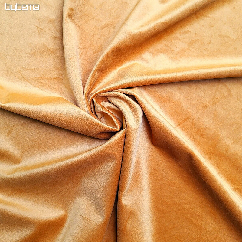 Tela decorativa de terciopelo RIVIERA MUSTARD