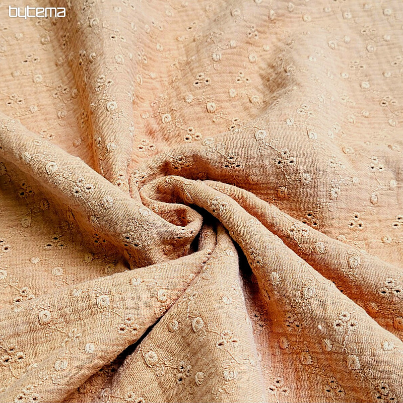Muselina bordada CAMEL