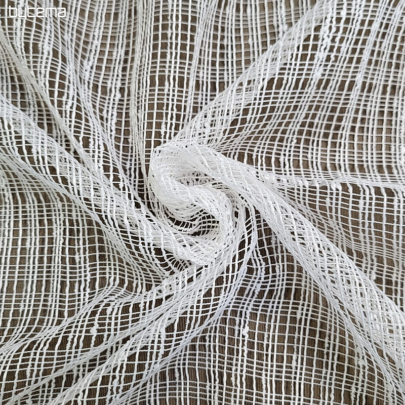 Cortina jacquard 1600 blanco