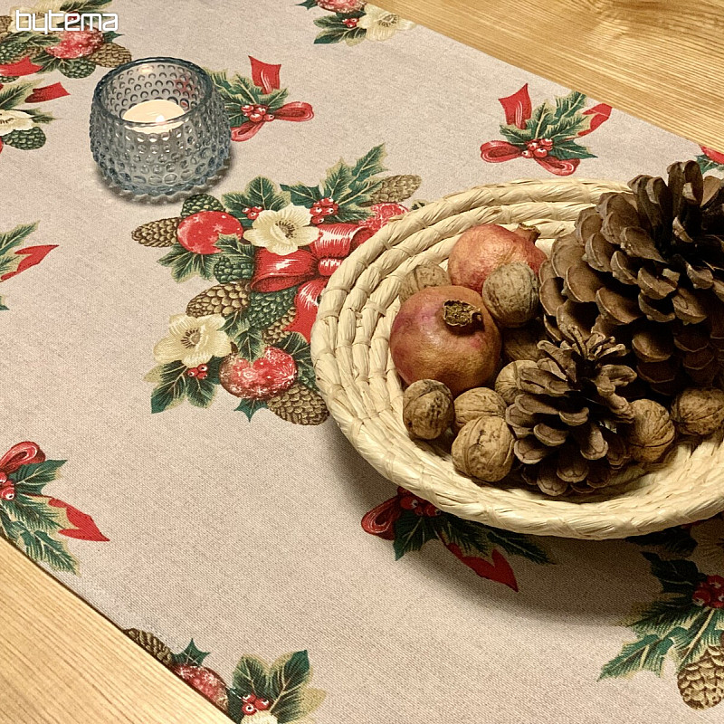 Mantel navideño FOLK CHRISTMAS