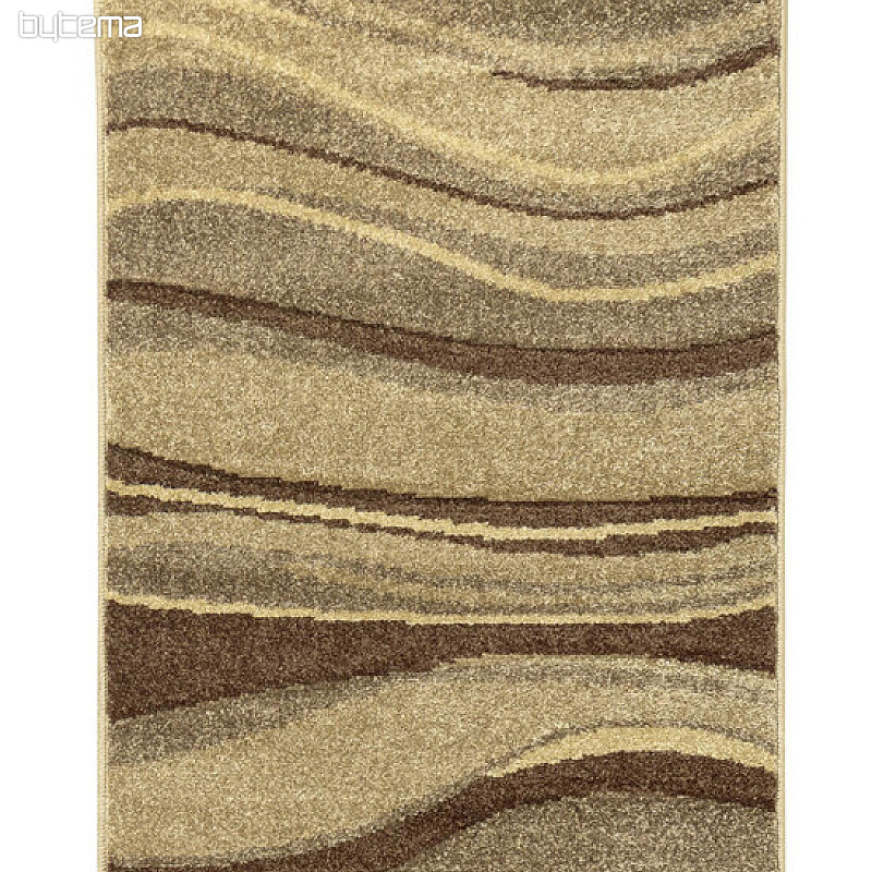 Alfombra pieza PORTLAND marrón beige