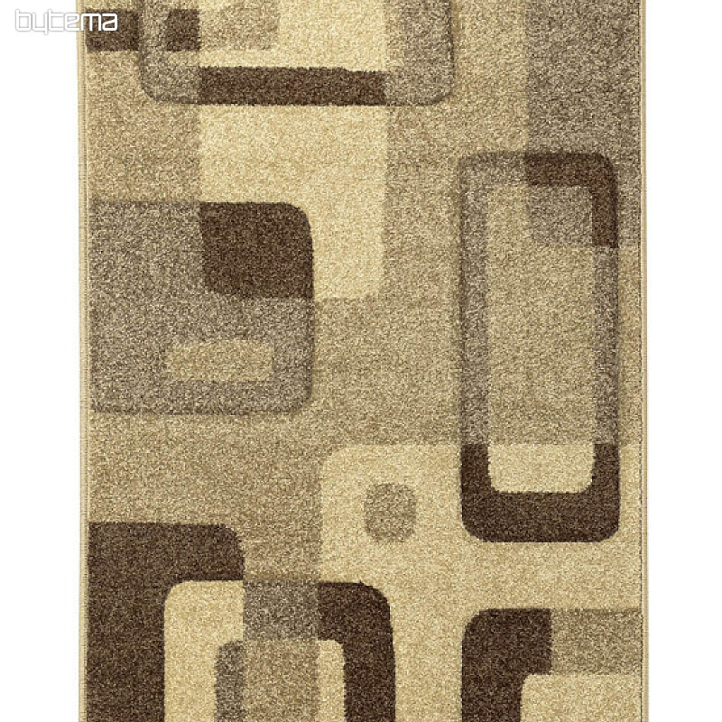 Alfombra pieza PORTLAND marrón beige