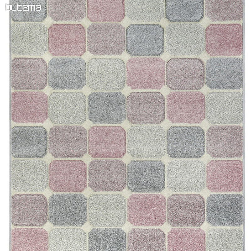 Alfombra pieza PORTLAND cubos de colores