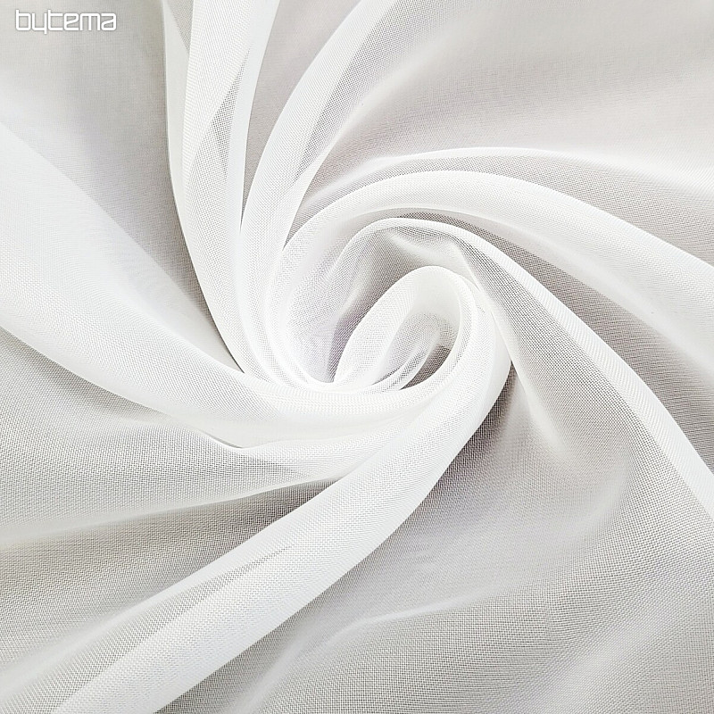 Cortina de gasa HERMES 11 blanco
